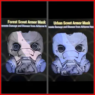 Forest+Urban Scout Masks