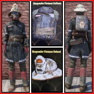 Responders Fireman Set