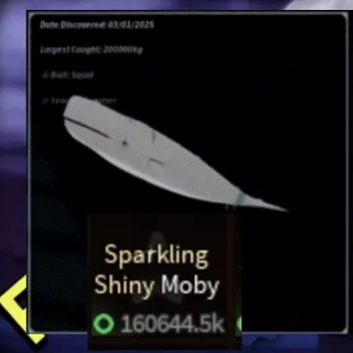 SPARKLING SHINY MOBY FISCH / fast delivery