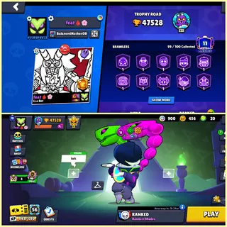 99/100 BRAWLERS - 47k TROPHIES - 23 HYPERCHARGE - 38 MAX POWER - 259 RARE SKINS 