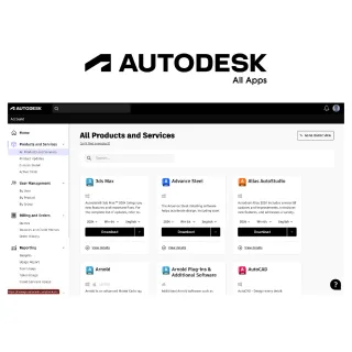 Autodesk Panel 250 users subscription / 1 Years Access