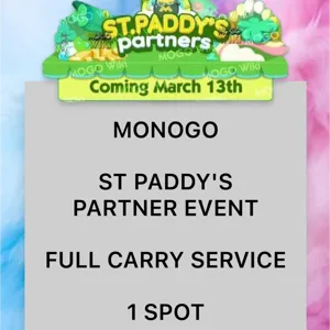 St Paddys Partner 1 Spot