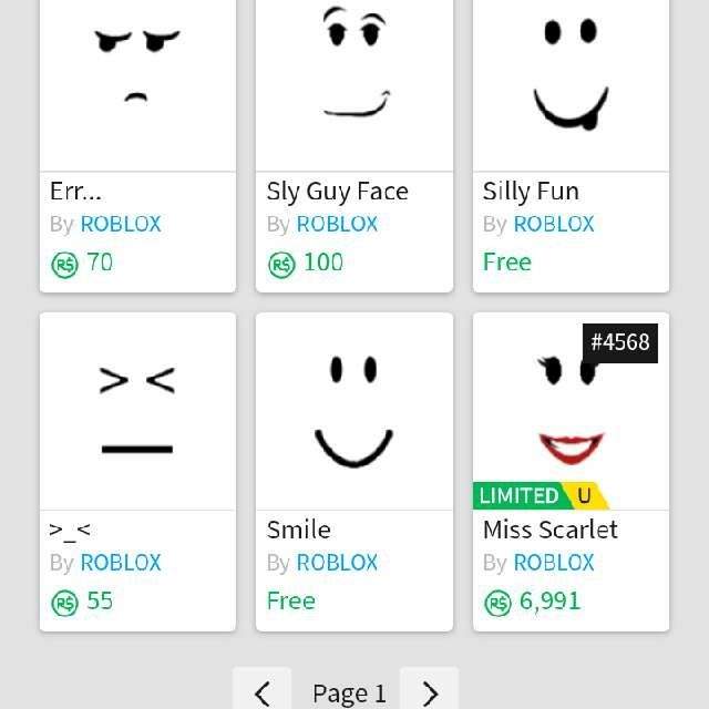 Roblox Account Other Gameflip - miss scarlet roblox face