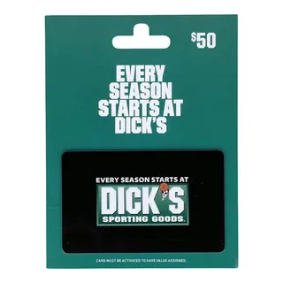 $50.00 USD Dick's Sporting Goods