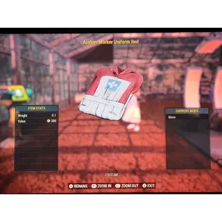 Red Asylum Dress XboX