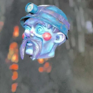 Fasnacht Glowing Pitman Mask XboX