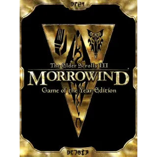 The Elder Scrolls III: Morrowind - Game of the Year Edition GOG Key