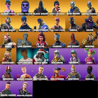 OG SKULL FORTNITE NFA ACCOUNT 