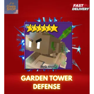 EARTH DRAGON GARDEN TOWER DEFENSE