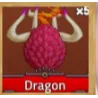 X5 DRAGON FRUIT - KING LEGACY