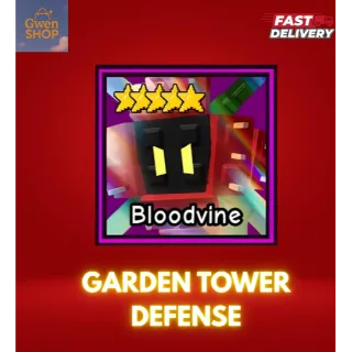 BLOODVINE GARDEN TOWER DEFENSE