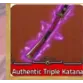 AUTHENTIC TRIPLE KATANA - KING LEGACY