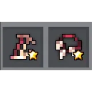 CRIMSON BOW SET CSET - PIXEL QUEST