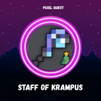 STAFF OF KRAMPUS  - PIXEL QUEST