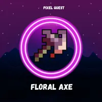 FLORAL AXE - PIXEL QUEST