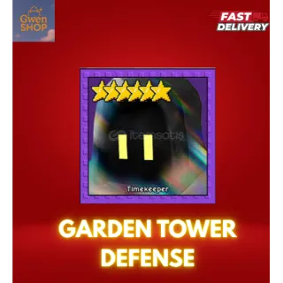 TIMEKEEPER GARDEN TOWER DEFENSE
