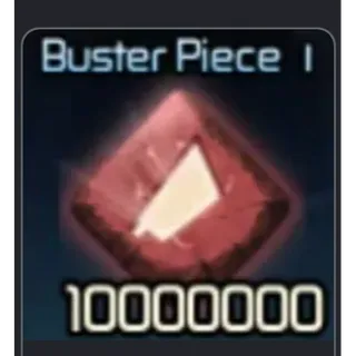 200K BUSTER PIECE 1,2,3 - BROKEN BLADE