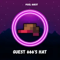 GUEST 666 HAT - PIXEL QUEST