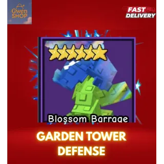 BLOSSOM BARRAGE GARDEN TOWER DEFENSE
