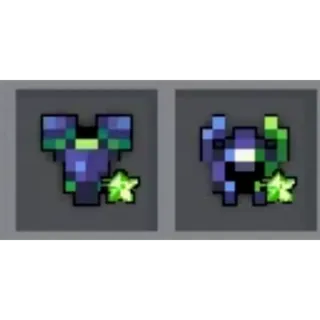 CORRUPTED RUINS ARMOR SET - PIXEL QUEST