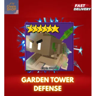 EARTH DRAGON GARDEN TOWER DEFENSE