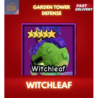 WITCHLEAF - GARDEN TOWER DEFENSE