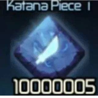 200K KATANA PIECE 1,2,3 - BROKEN BLADE