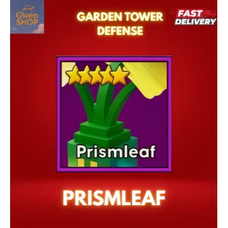 PRISMLEAF GARDEN TOWER DEFENSE