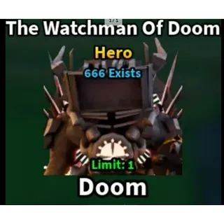 The Watchman of Doom - Slop Tower Defense