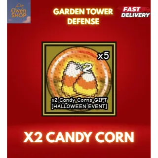 X2 CANDY CORN - GARDEN TOWEER DEFENSE