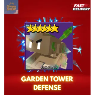 EARTH DRAGON GARDEN TOWER DEFENSE