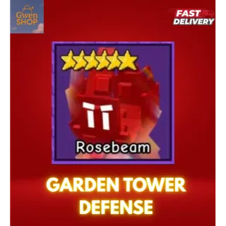 ROSEBEAM GARDEN TOWER DEFENSE
