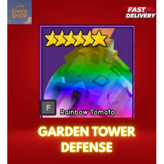 RAINBOW TOMATO GARDEN TOWER DEFENSE