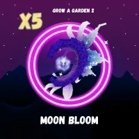 X5 MOON BLOOM - GROW A GARDEN 2