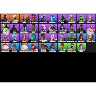 Fortnite Account 39 Skins | Spider-Man + Sasuke + Doom | Full Access | Instant Delivery