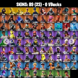 🔥 Fortnite OG Account - 89 SKINS  IKONIK 🔥 OG STW