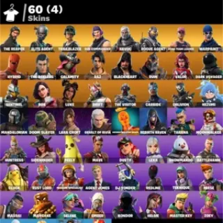 🔥 Fortnite OG Account - 60 skins | OG STW | Lara Croft | Take The L | The Reaper