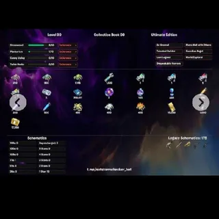 Fortnite account og save the world nocturno unlimited edition rarest account in save the world