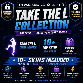 🔥 Fortnite OG Account - 10+ Skins Take The L