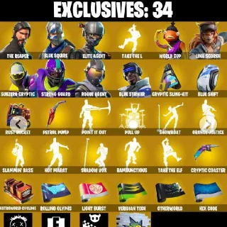 🔥 Fortnite OG Account - 121🧥Take The L + The Reaper
