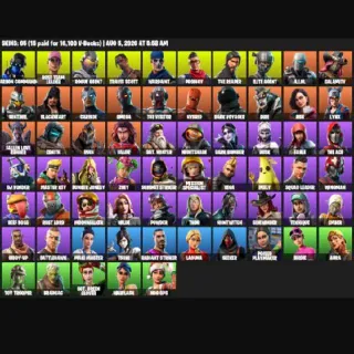🔥 Fortnite OG Account - Travis Scott | Take The L