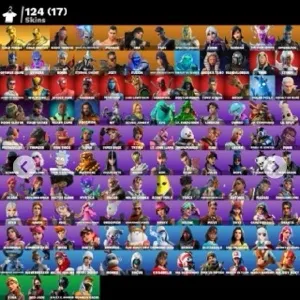 🔥 Fortnite Account - 124 skins | Gold Midas
