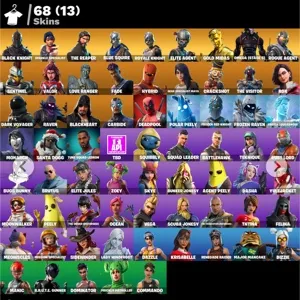 🔥 Fortnite OG Account - 68 skins | Black Knight | The Reaper | Elite Agent | Sparkle Specialist | Gold Midas