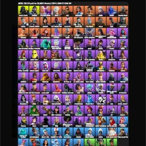 🔥 Fortnite OG Account - 129 skins Leviathan Axe