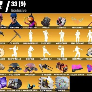 🔥 OG Founder’s Pack + Ultimate Edition | 40 Skins | Nocturno Schematic | Email Changeable
