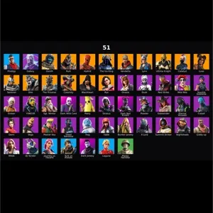 🔥 Fortnite OG Account - 51 Skins | Galaxy 
