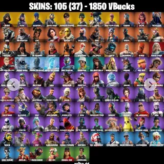 105 Skins🌟 IKONIK 🌟 OLD STW 🌟