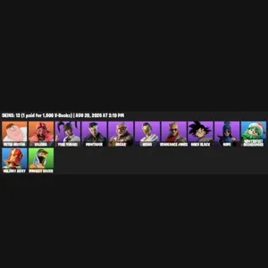 🔥 Fortnite OG Account - goku black custom order 