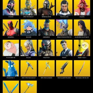 Fortnite Game Account - 94 skins | Omegarok