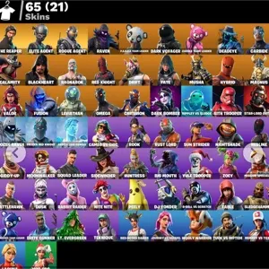 🔥 Fortnite OG Account - 65 Skins | The Reaper | Take The L | Omega | Red Knight | Dark Bomber | Peely